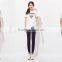 Female money navy blue knitted into joining together cultivate one's morality leggings