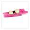 New candy color Painting PU Leather Women Belt Kinds Of Collocation Dresses Belts For Women