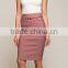 Runwaylover EY2203D 2017 Women High Waist Pencil Skirt For Office Lady