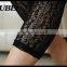 Sexy japanese design women shorter lace black compression tights lady pants