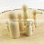 Unfinished Wood People Shape Family Peg Dolls Handmade Toy DIY Craft