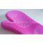 2014 New Arrival Silicone Makeup Brush Cleaning Gloves