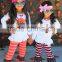 wholesale hot sale stripe Thanksgiving child wearing