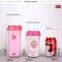 14 oz 400 ml double wall paper insert plastic coffee mug with a small hole and sip mouth