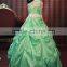 IN STOCK Halter party dress sleeveless real silk ball gown prom dress SE118