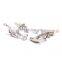 Fancy 3D trumpet sliver modeling cufflinks