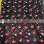embroidery swiss voile mesh polyester sequin multi-color lace fabric