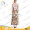 OEM latest women clothes designs print dress fashion ladies dress names with crochet lace back WP8830