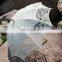 Gothic Cotton Black Victorian Lace Parasols