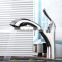 Unique high end electroplate stainless steel kitchen sink mixer faucet