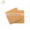 Amazon supplier custom cork coaster bar use water proof PVC coaster bar paper coaster