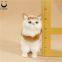 ITZZZ Realistic Life Size Furry Simulation Cat nap Cute Cat Kitty Sleeping in Basket Decoration Collectible Photography Props