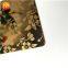 JYF004 Anti-fingerprint 304 color titanium etching decorative stainless steel sheet prices