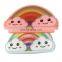 Moon Rainbow Shape Large Cosmetic Purse Bag Women Clutch Pouch Candy Color Silicone Zipper Key Wallets