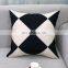 I@home Simple Modern Geometric Series Car Print Linen Sofa Pillow Cushion Cover