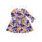Stripe Printed Ruffle Sleeve Dress Kids Clothing Girl Dress