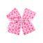 8inch Large Hair Bow Flower Hair Clips Rainbow Star Heart Hair Pin Holder for Baby Girl
