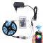 App controlled full kit music sync voice control google home Alexa Tuya 5050 5M 10M wifi bluetooth smart RGB LED strip Light