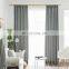 Wholesale nordic style solid thickened cross hemp cotton linen sun shading finished blackout curtains