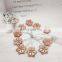 Battery Operated LED Metal Flower Shape String Light Decorative Fairy Light For Valentine Wedding Party Decoration