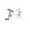 2020 stainless steel 304  handrail bracket pipe to pipe support