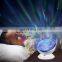 DDP shipping wholesale star projector music player decorative galaxy ocean wave starry sky kids projector light