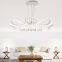 hot selling indoor decoration beatiful flower design acrylic material chandelier for home