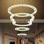Luxury Modern Design Round Ring Led Chandelier Pendant Lamp Lighting