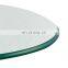 Round tempered glass for table top coffee table