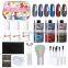 2021 fashion trend nail beauty supplier dip dipping powder kit with top coat and base coat