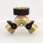Garden y shaped copper brass hose connector fitting