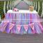 Hot Sale New Customized Tutu Tableware Tulle Table Skirt Party Wedding Decorations Gift SD103