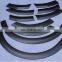 PP Wide Body Wheel Fender Flares (wheel eyebrow) for AUDI Q5 2009-up auto cars parts