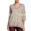 Long Sleeve Sweater Woman Pullover of Wool