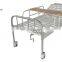 Single bed with stainless steel bed head