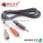 wholesale price low noise adapter bulk microphone cable