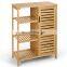 toilet bathroom storage cabinet 3 Tier Shelves with washing storage