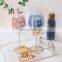 Brand New Glitter Personalized Gold Wedding Cheap Crystal Blue Champagne Glasses Flutes