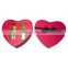 Love heart shaped perfume paper box for bottle custom Valentine's Day perfume box packaging