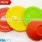 Dinner ware colored silicone 6"square plate