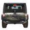 Rear bumper for Jeep Wrangler JK 2007+ Black Rear Bumper with Spare Tire Rack Auto Accessories