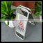 Small Stainless Steels Caution Wet floor stand sign_ Pedestal Signs Stand_Portable caution wet floor warning