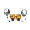 55077475AC 55077474AC Bumper Bezels Fog Driving Light Lamp Kit for Dodge Ram RAM 1500 03-09 2500