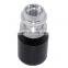 Car 5 Speed Aluminum Shift Knob Manual Gear Stick Shifter Adapter Auto For Universal