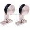 DIY 6.6FT Stainless Steel Modern Interior Sliding Barn Closet Cabinet Door Track Hardware Kit