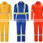 Welding Working Worker Uniform Workwear,Blue FR(Flame Retardant) Welding Jacket Leather Sleeves,Welder Jacket