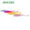 JOHNCOO 10pcs Floating Fishing Lure Soft Bait 48mm 0.44g TPR Soft Worm Swimbait  Artificial Lure
