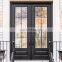 China Wind Proof Security Door Laminated Glass French Casement Door