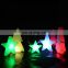 light tree /wireless festival party decorative mini lighted plastic led stand Christmas light star/tree/snow lamp