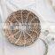 Seagrass Wall Decor Natural Weave Art, Macrame Wicker Decoration Art Decor Placemat Wholesale